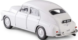 SAMOCHÓD WARSZAWA M-20 KOLEKCJA PRL MODEL METALOWY 1:43 DAFFI BIAŁA