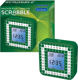 LEXIBOOK SCRABBLE ZEGAR BUDZIK MINUTNIK STOPER