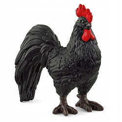 SCHLEICH FARM WORLD KOGUT KURA PISKLE KURNIK FARMA ZWIERZĘTA FIGURKI KUREK