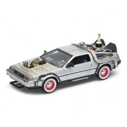 DELOREAN POWRÓT DO PRZYSZŁOŚCI 3 BACK TO THE FUTURE METALOWY WELLY 1:24
