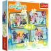 PUZZLE 4w1 ZOOTOPIA PEŁNA PRZYGÓW ZWIERZOGRÓD 2 207 ELEMENTÓW 34677 TREFL
