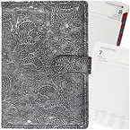 KALENDARZ KSIĄŻKOWY DZIENNY A5 2026 ZAPIĘCIE TERMINARZ DRAGON SREBRNY