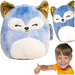SQUISHMALLOWS MASKOTKA MIĘKKA PLUSZOWA PRZYTULANKA 20 cm - LISEK MELANI