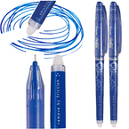 DŁUGOPIS ŚCIERALNY WYMAZYWALNY CIENKOPIS PILOT FRIXION 0.5mm NIEB. - 2 szt.