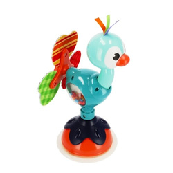 PTASZEK EDUKACYJNY OBRACAJĄCY SIĘ GRZECHOTKA NA PRZYSSAWKĘ BAM BAM