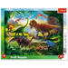 PUZZLE RAMKOWE 25 DINOZAURY PREHISTORYCZNY ŚWIAT UKŁADANKA 31343 TREFL