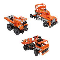 LABORATORIUM MECHANIKI CIĘŻARÓWKI KLOCKI KONSTRUKCYJNE MECHANICS CLEMENTONI