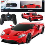 FORD GT SAMOCHÓD WYŚCIGOWY ZDALNIE STEROWANY R/C 1:24 CZERWONY RASTAR