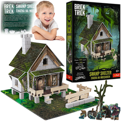 KLOCKI BRICK TRICK BUDUJ Z CEGŁY HALLOWEEN CHATKA NA MOCZARACH 190 EL TREFL