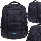 PLECAK NA LAPTOPA DONAU TRAVEL AMSTERDAM 35L USB-C CZARNY NIEPRZEMAKALNY