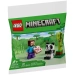 LEGO MINECRAFT STEVE I MAŁA PANDA DRZEWKO 35 EL. FIGURKI SASZETKA 30672