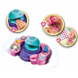 ZESTAW DO PAZNOKCI MANICURE STYLIZACJA PAZNOKCI ZESTAW KREATYWNY CLEMENTONI