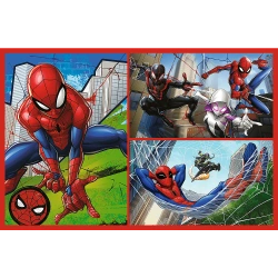 PUZZLE 2x70 MARVEL SPIDER-MAN PAJĘCZE HISTORIE UKŁADANKA 34443 TREFL
