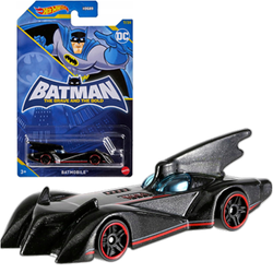 HOT WHEELS SAMOCHODZIK WYŚCIGOWY AUTO BATMAN MATTEL BATMOBIL CZARNY