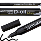 MARKER OLEJOWY CZARNY MAZAK PISAK DONAU D-OIL OKRĄGŁY 2.2 mm