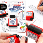DRUKARKA MATEMATYCZNA NAUKA LICZENIA RÓWNANIA Z NIEWIADOMĄ DLA DZIECI KIDEA