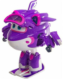 SUPER WINGS SUPERCHARGED CRYSTAL SAMOLOT 2w1 FIGURKA TRANSFORMUJĄCA