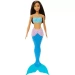BARBIE DREAMTOPIA LALKA NIEBIESKA RUCHOMA SYRENKA BRUNETKA MATTEL