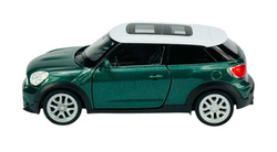 MINI COOPER S PACEMAN ZIELONY METALOWY SAMOCHODZIK KOLEKCJONERSKI WELLY