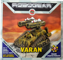 CZOŁG MODEL DO ZŁOŻENIA POMALOWANIA ROBOGEAR VARAN