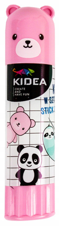 KLEJ W SZTYFCIE KIDEA SZKOLNY BIUROWY 15g MOCNY WYDAJNY ZWIERZĄTKA - 5 szt.