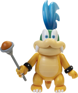 SUPER MARIO FIGURKA KOLEKCJONERSKA LARRY Z RÓŻDŻKĄ NINTENDO JAKKS PACIFIC