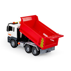 WYWROTKA CIĘŻARÓWKA BUDOWLANA KIPER PODNOSZONA PRZYCZEPA ŚWIECI DUMEL