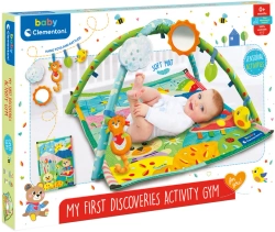 MATA DLA DZIECI EDUKACYJNA GIMNASTYCZNA AKTYWIZUJĄCA Z ZABAWKAMI CLEMENTONI