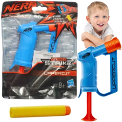NERF ALPHASTRIKE UPPERCUT WYRZUTNIA BLASTER PISTOLET NIEBIESKI HASBRO