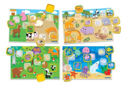 GRA EDUKACYJNA LOTERYJKA ZWIERZĄTEK - CLEMENTONI