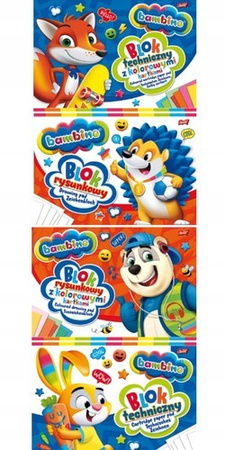 WYPRAWKA SZKOLNA BAMBINO XXL DUŻY ZESTAW DO SZKOŁY + GRATISY