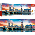 PUZZLE 500 EL. PANORAMA BIG BEN PAŁAC LONDYN UKŁADANKA TREFL 29507