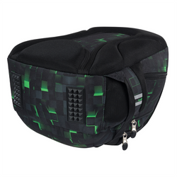 PLECAK SZKOLNY TRZYKOMOROWY LEKKI 20L ST.RIGHT BP-26 GREEN GAME + NAKLEJKI