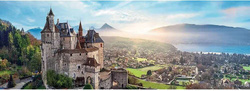 PUZZLE 1000 ELEMENTÓW PANORAMA ZAMEK MENTHON FRANCJA UKŁADANKA TREFL 29055