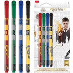 HARRY POTTER MAZAKI PISAKI CIENKOPISY KOLOROWE MAPED 0,8mm - 4 szt.