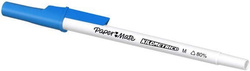 DŁUGOPIS PAPER MATE KILOMETRICO NIEBIESKI ZE SKUWKĄ 1mm - 20 szt.