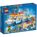  LEGO CITY - FURGONETKA Z LODAMI 60253 MOBILNA LODZIARNIA KLOCKI