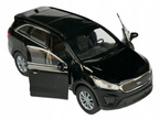 KIA SORENTO CZARNY METALOWY MODEL SAMOCHÓD KOLEKCJONERSKI POJAZD WELLY