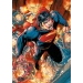 PUZZLE 1000 SUPERMAN W AKCJI BOHATER KOMIKS FILM DC UKŁADANKA TREFL 10936