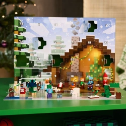 LEGO MINECRAFT KALENDARZ ADWENTOWY 2025 ŚWIĘTA CREEPER FIGURKI KLOCKI 21280