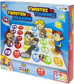 TWIST GRA ZRĘCZNOŚCIOWA RODZINNA TOWARZYSKA RUCHOWA GAMESHUB MATA IMPREZOWA