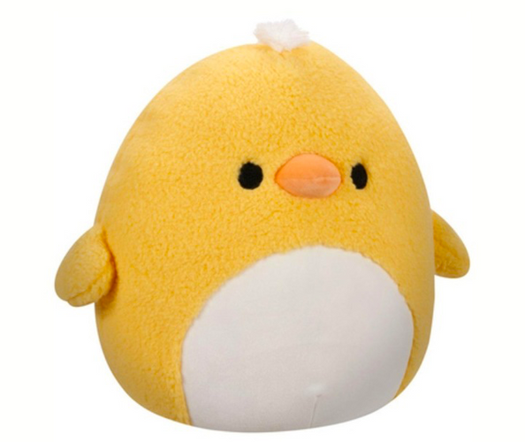 Squishmallows fuzzamallows żółty kurczak webb maskotka