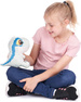 JURASSIC WORLD PLUSZAK MASKOTKA DINOZAUR PARK JURAJSKI SQUASHY BLUE RAPTOR