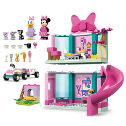 LEGO DISNEY HOTEL DLA ZWIERZĄT MINNIE KLUB MYSZKI MIKI FIGURKI 161 EL 43274