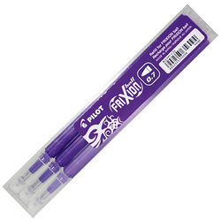 WKŁAD ŚCIERALNY DO DŁUGOPISU PILOT FRIXION 0.7mm ORYGINALNY FIOLETOWY