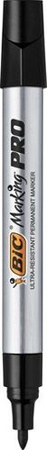 MARKER PERMANENTNY PISAK MARKING PRO WODOODPORNY OKRĄGŁY CZARNY BIC - 2 szt