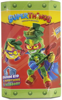 SUPER ZINGS SUPERTHINGS FIGURKA KAZOOM CASHILLION