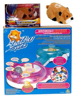 2w1 INTERAKTYWNY CHOMIK ZHU PETS DOMEK Z SYPIALNIĄ