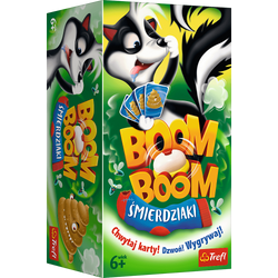 GRA PLANSZOWA ZRĘCZNOŚCIOWA RODZINNA BOOM BOOM ŚMIERDZIAKI TREFL 01910