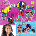 PODKŁADKA NA BIURKO PODKŁAD LAMINOWANY A3 LOL SUPRISE ST. MAJEWSKI